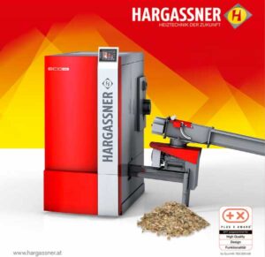 Biomasse Heizung Hargassner Hackschnitzel